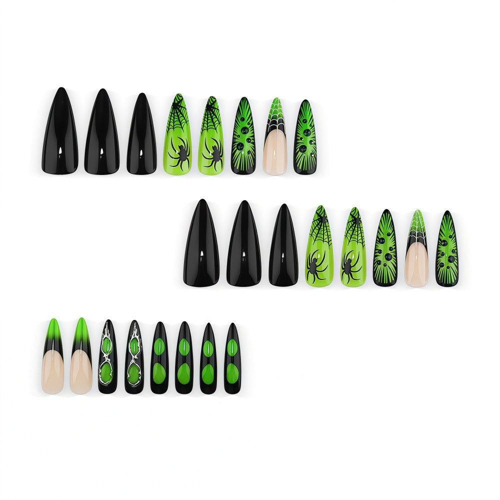 Siopsrl | Creative Halloween Nail Set Siopsrl