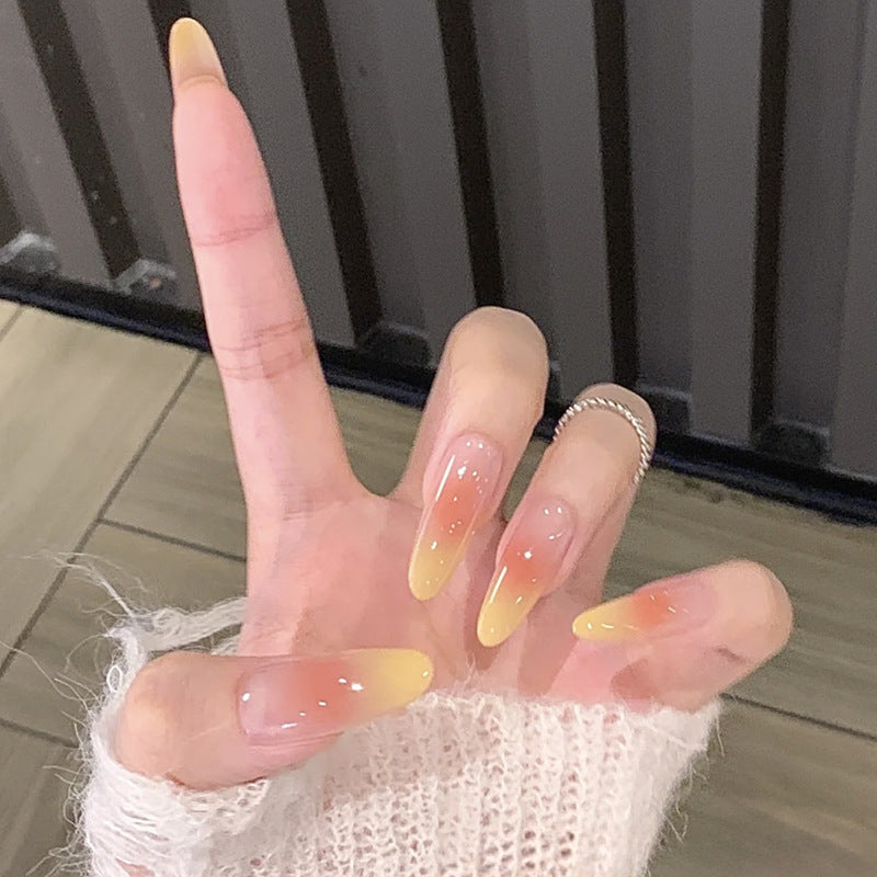 Siopsrl | Press-On Nail Tips with Ombre Design Siopsrl