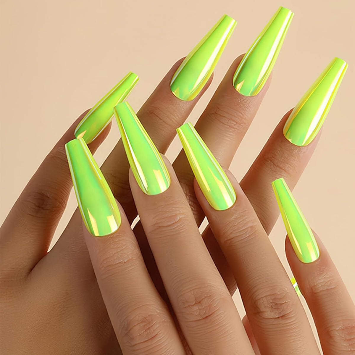 Siopsrl | Glossy Artificial Nails Set Siopsrl