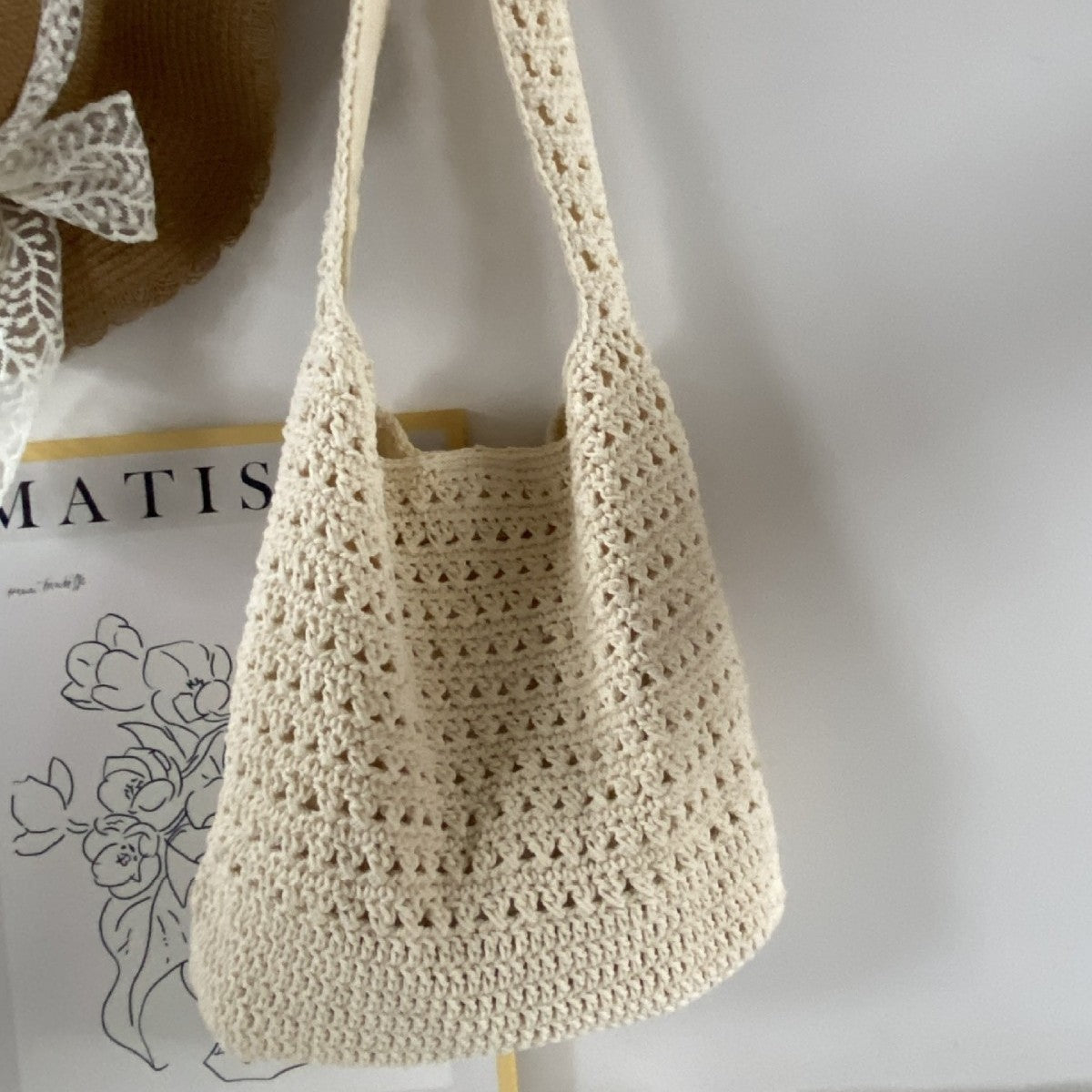 Siopsrl | Hand-knotted leisure shoulder bag Siopsrl