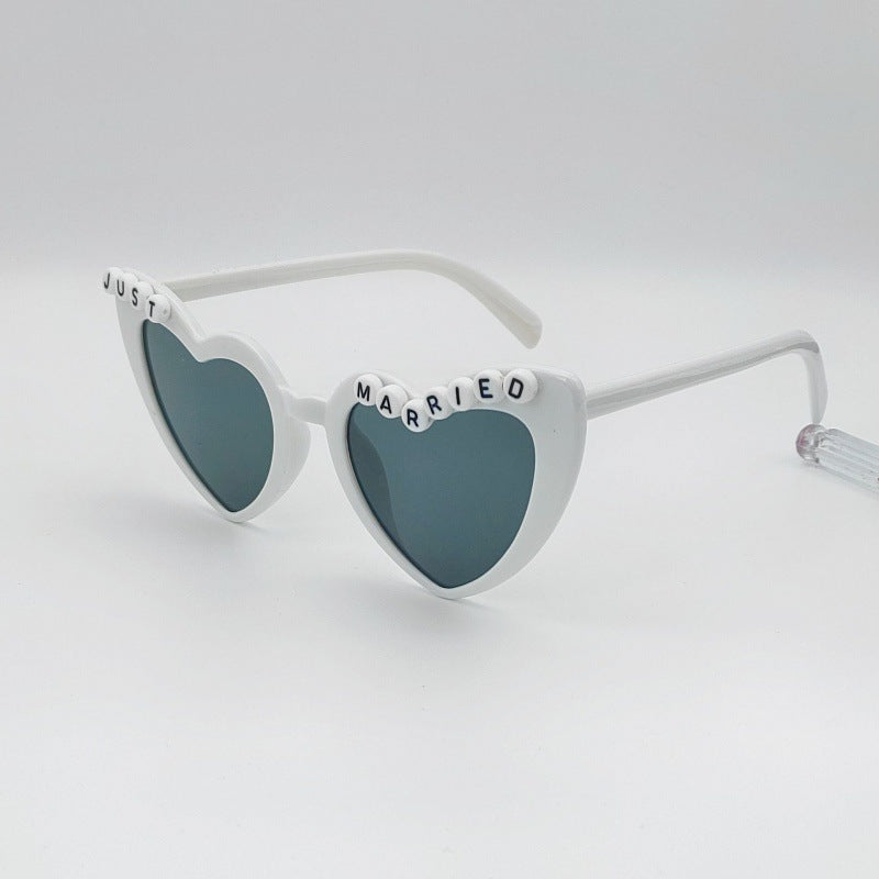 Siopsrl | Heart-Shaped Bridal Sunglasses Siopsrl
