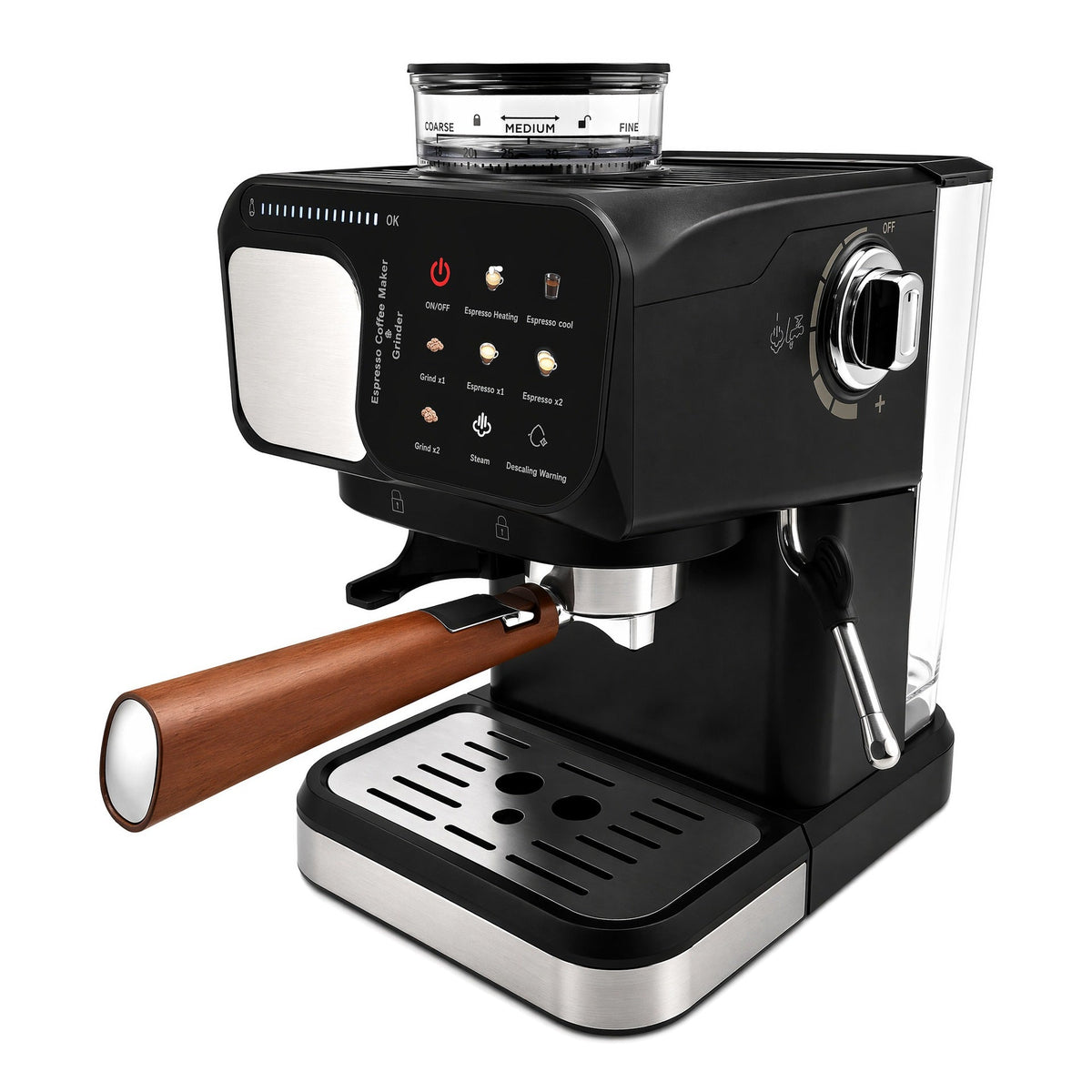Siopsrl | Espresso machine with integrated grinder and precise brew temperature control Siopsrl