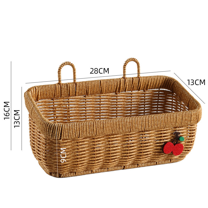 Handwoven Multi-Compartment Storage Basket Siopsrl