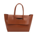 Siopsrl | WoCrocodile Textured Structured Handbag Siopsrl