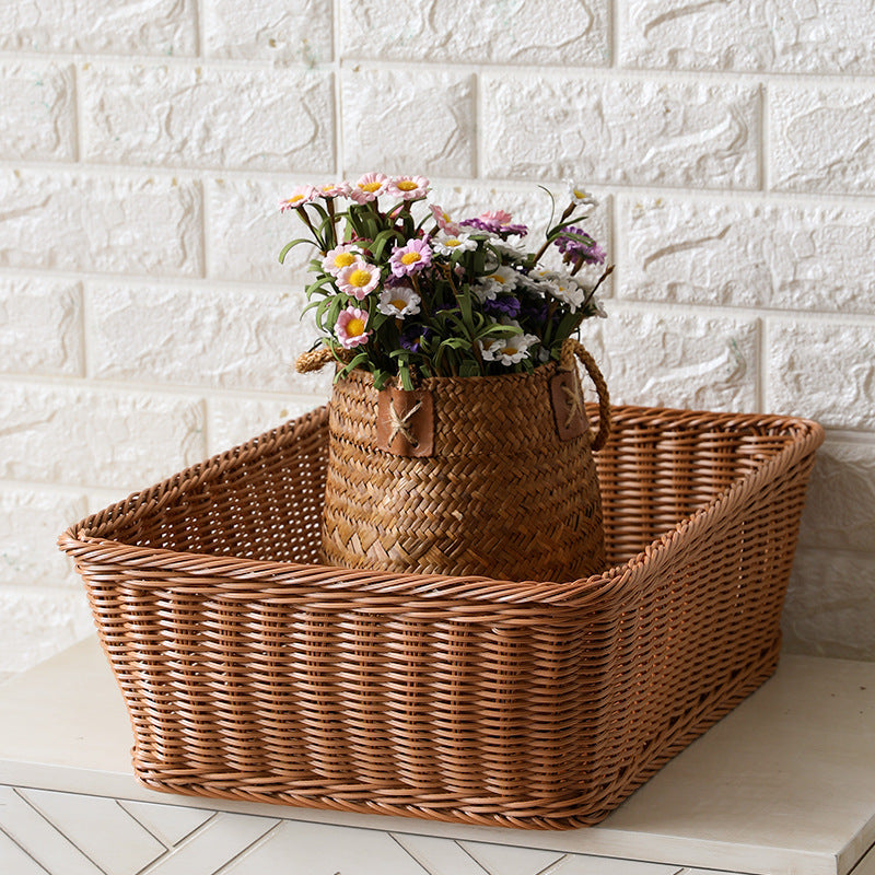Siopsrl | Handwoven Rustic Storage Basket with Ergonomic Design Siopsrl