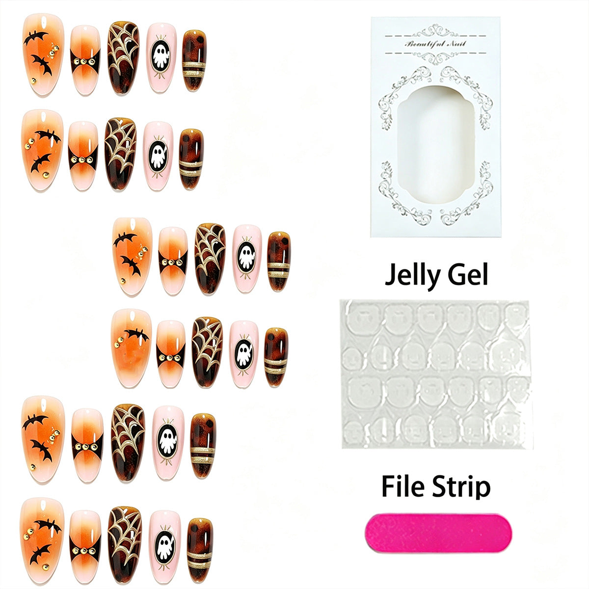 Halloween Nail Art Set Siopsrl