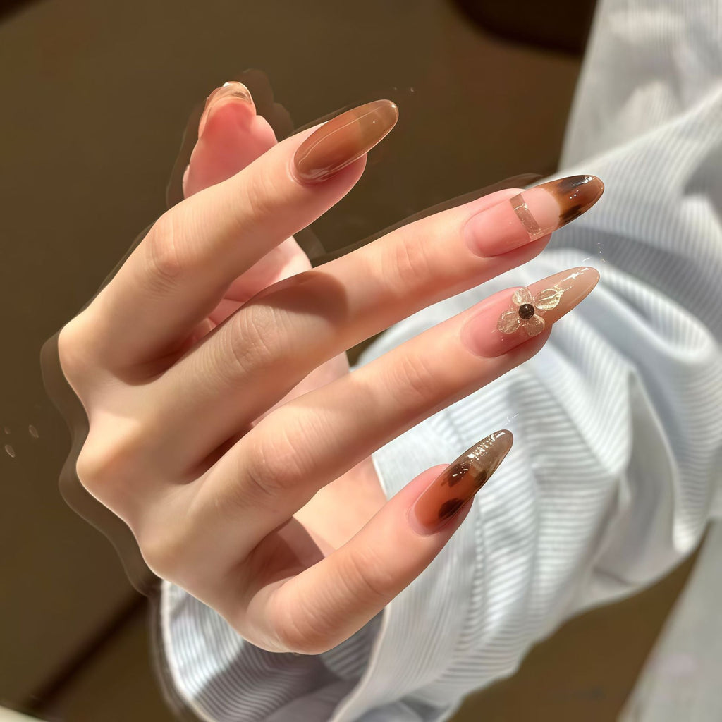 Siopsrl | Elegant Decorative Press-On Nail Set Siopsrl