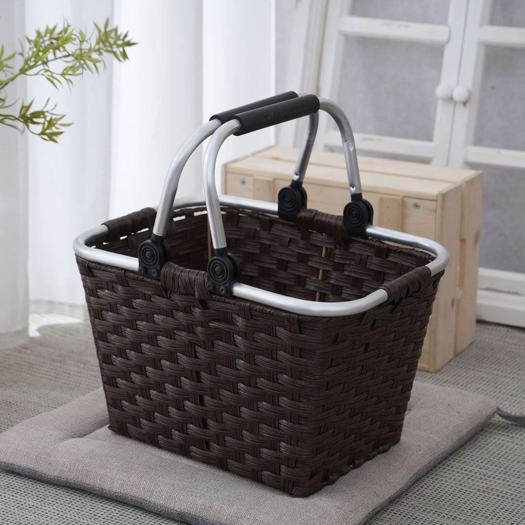 Siopsrl | Practical shopping basket with aluminum handles Siopsrl