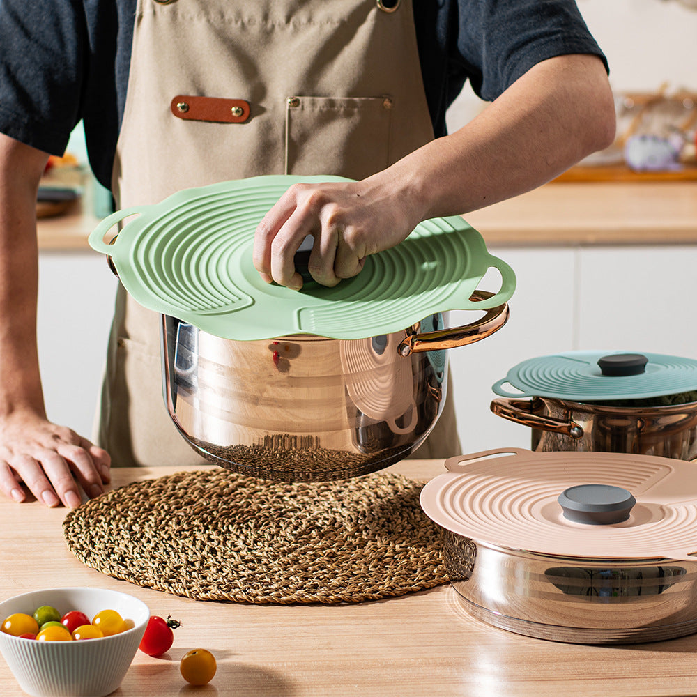 Siopsrl | Silicone cooking lid with multifunctional steam valve Siopsrl