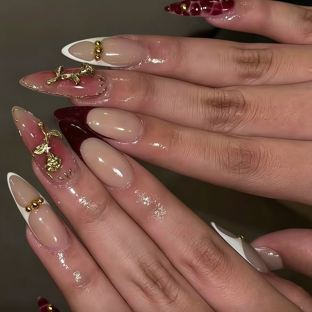Siopsrl | Elegant Decorative Press-On Nail Extensions Siopsrl