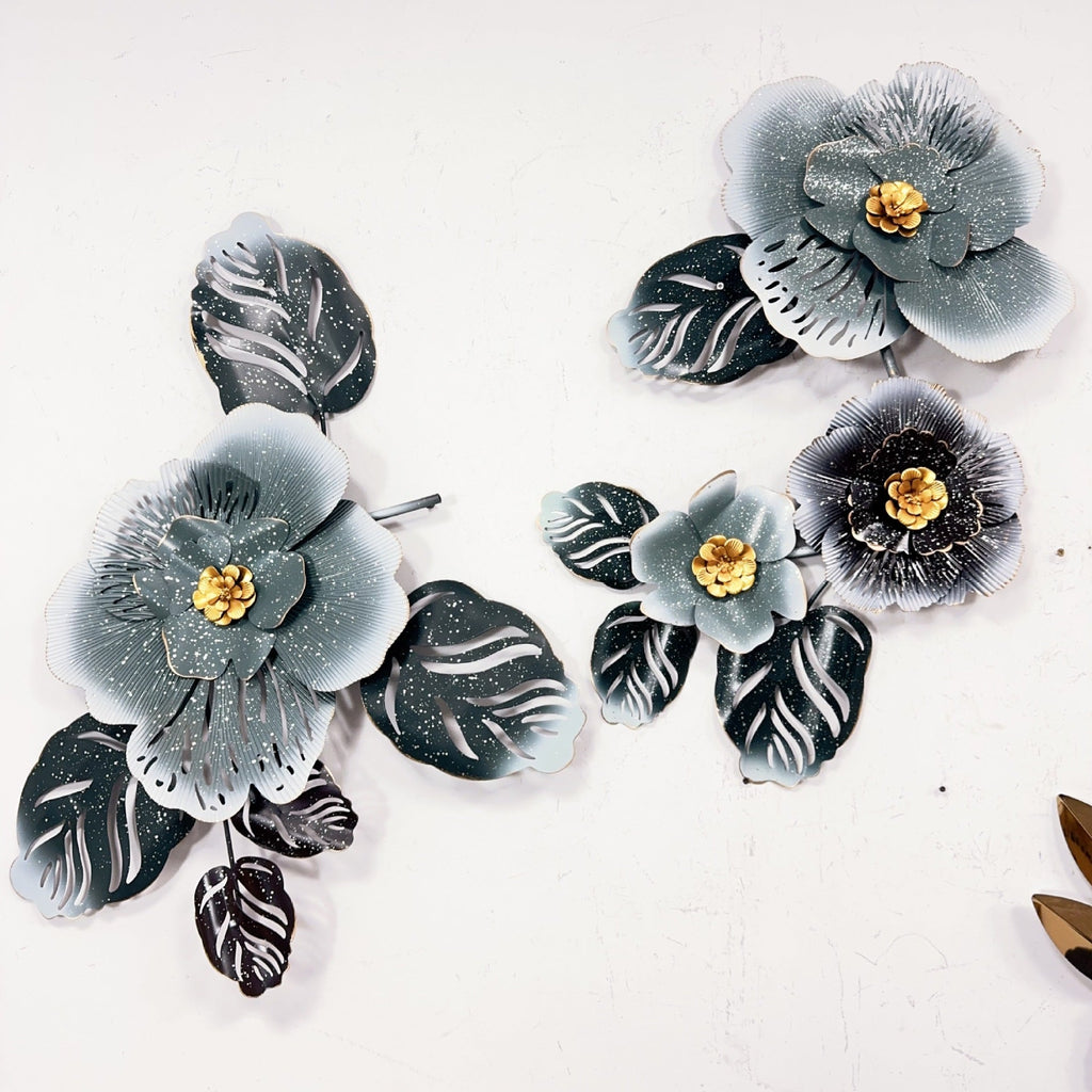 Floral Metal Wall Art Sculpture  Siopsrl1789208529