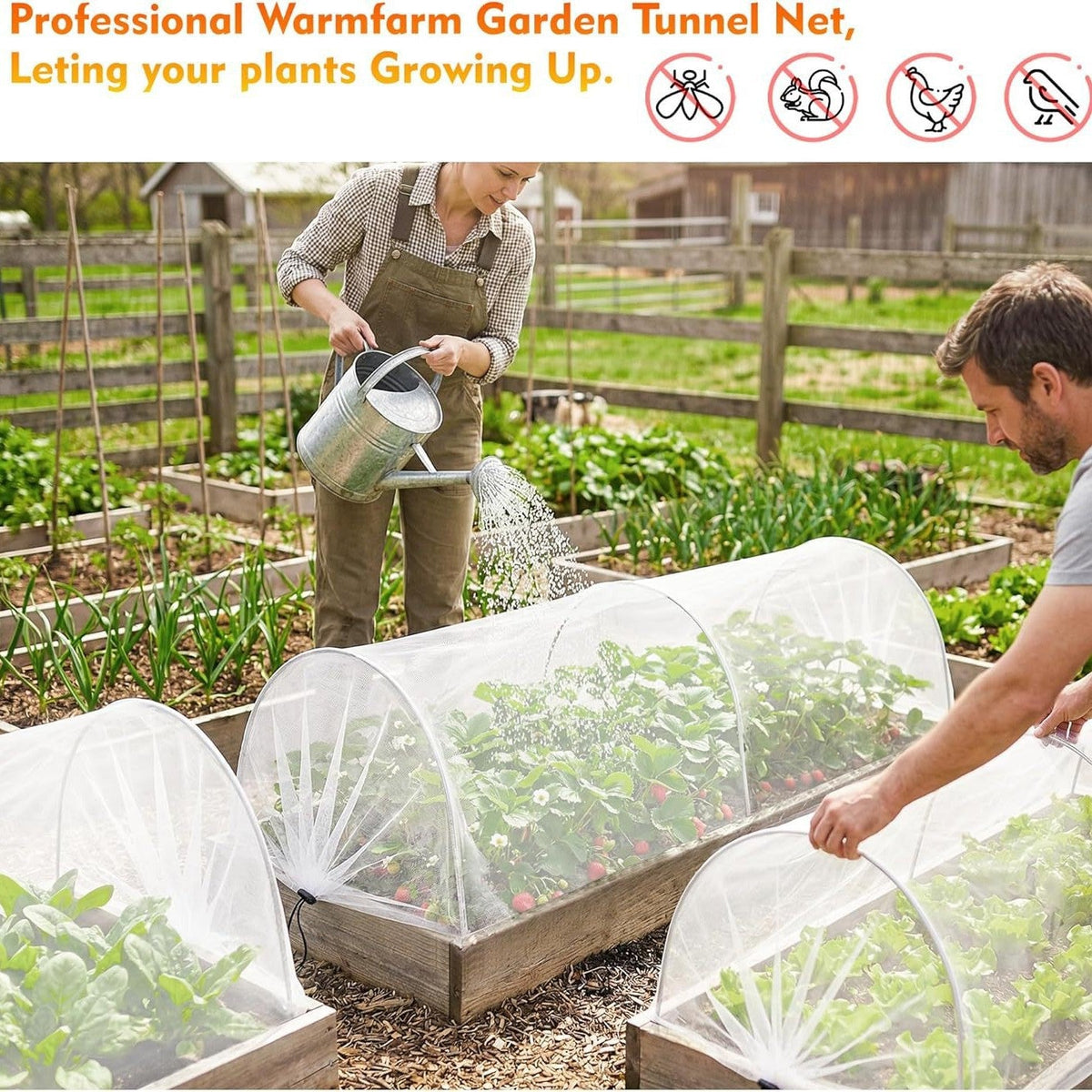 Garden Plant Protection Tunnel Siopsrl