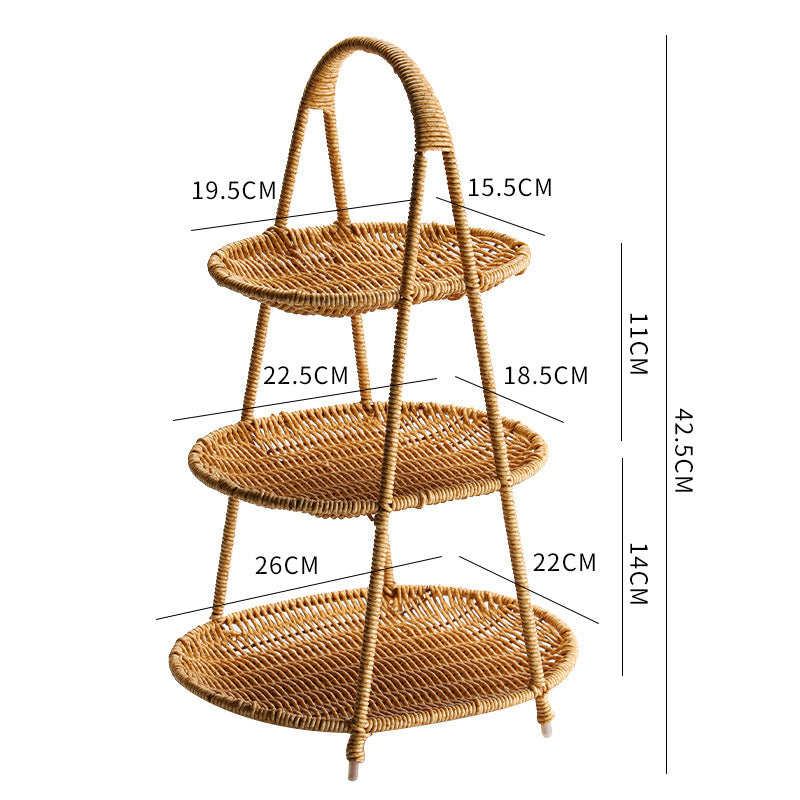 Elegant Woven Storage Basket Siopsrl