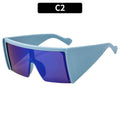 Siopsrl | Futuristic Wide Lens Shield Sunglasses