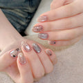 Siopsrl | Artificial nails with creative star designs Siopsrl