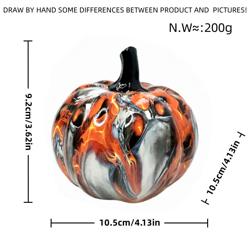 Artistic Halloween Pumpkin Figurine Siopsrl