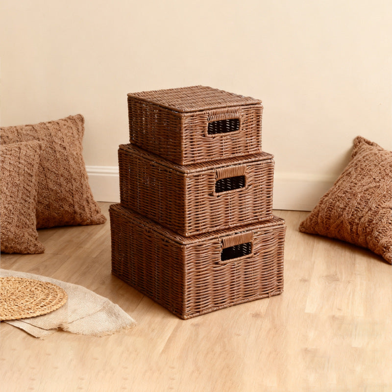 Women storage baskets made of woven material Siopsrl