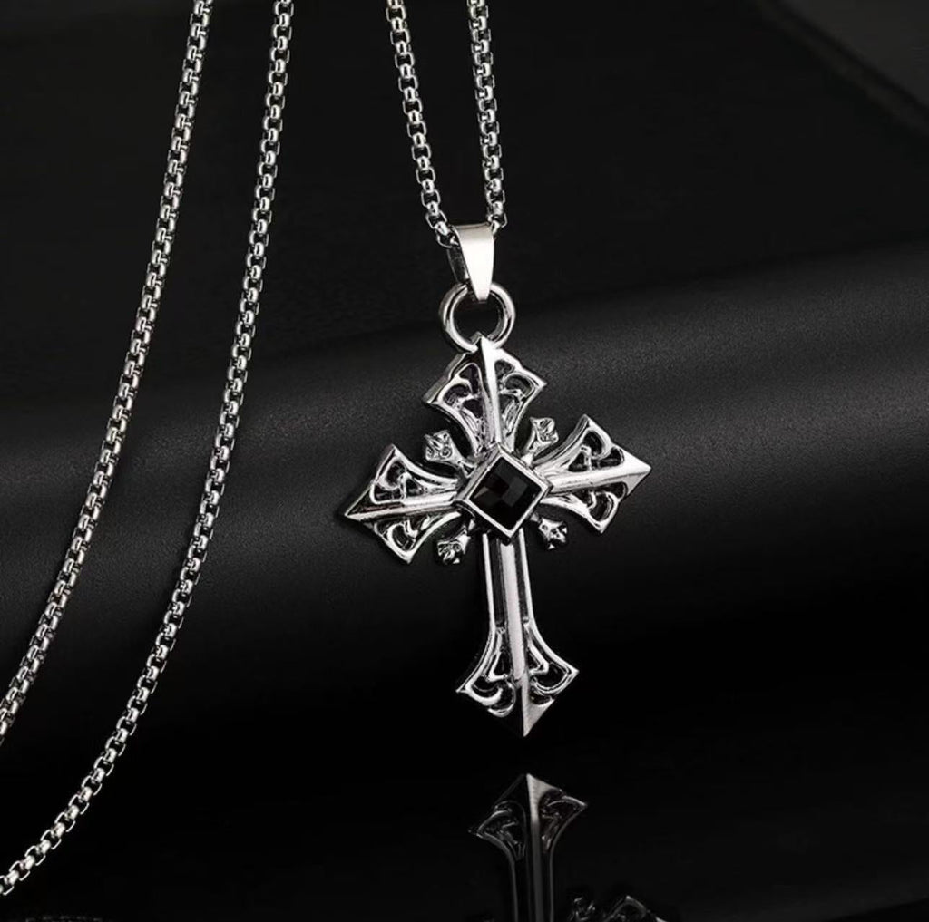 Siopsrl | Gothic Cross Pendant Necklace Siopsrl