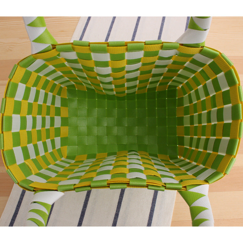 Siopsrl | Handcrafted Tote Bag in Modern Check Pattern Siopsrl