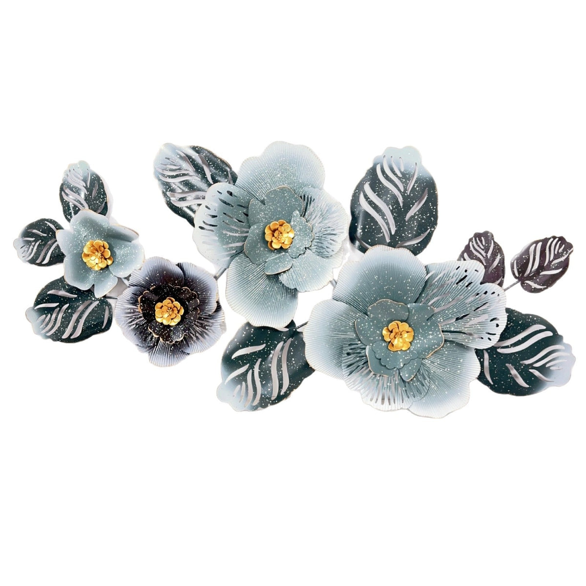 Floral Metal Wall Art Sculpture  Siopsrl1789208529