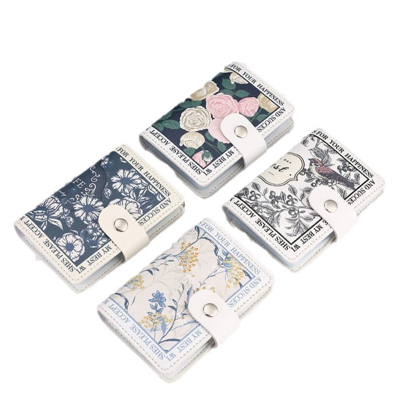 Siopsrl | Elegant Rose Print Wallet Siopsrl