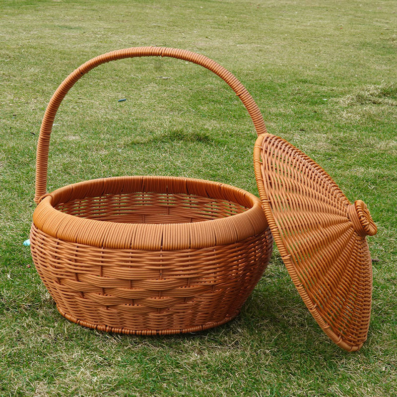 Multi-Tiered Woven Storage Basket Siopsrl