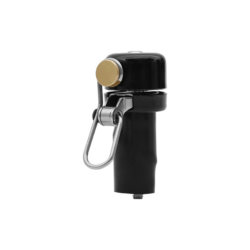 compact quick-release handlebar bell with secure latch Siopsrl