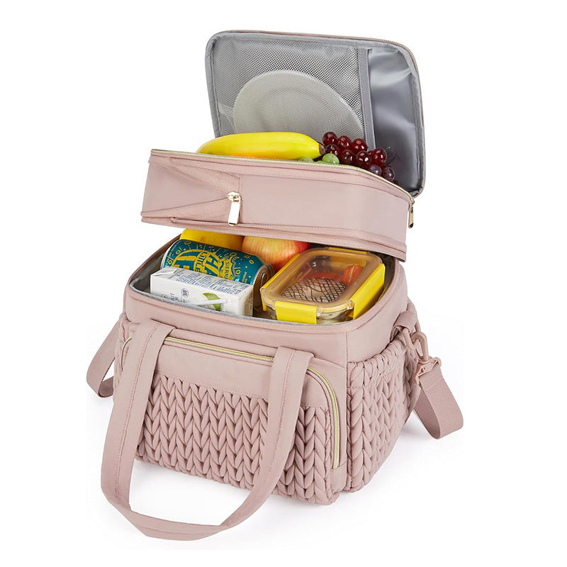 Siopsrl | Insulated picnic bag with multi-layered interior compartment and practical carrying system Siopsrl