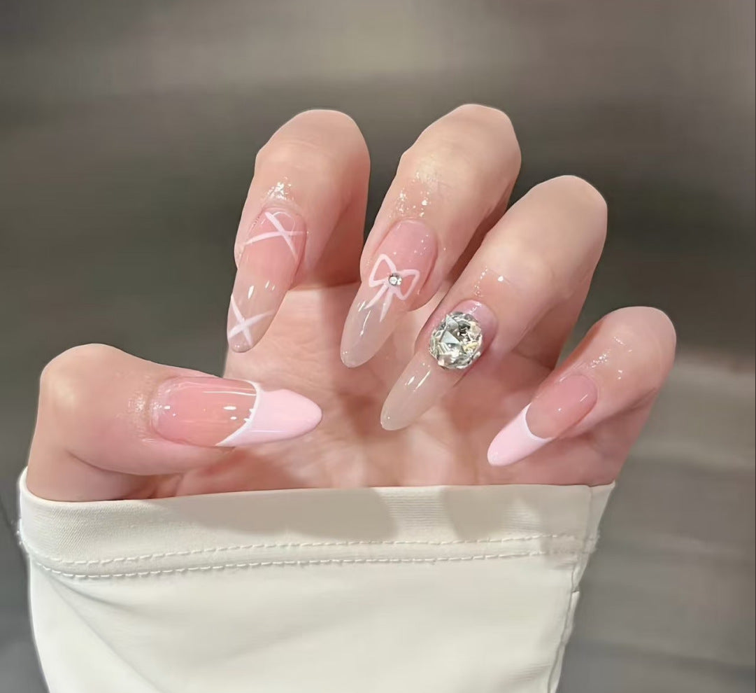 Siopsrl | Glossy Press-On Nail Extensions Siopsrl