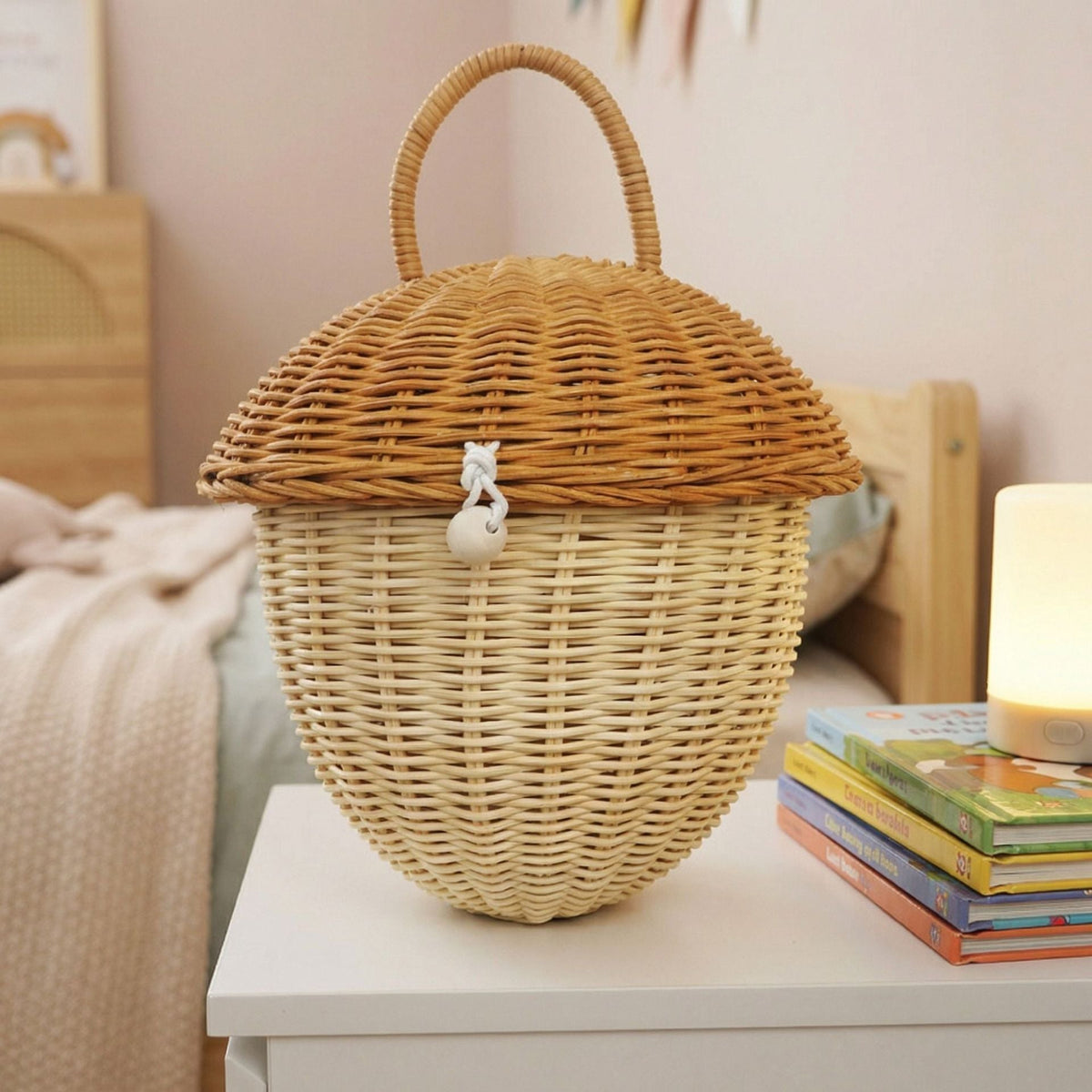 Storage basket with lid Siopsrl