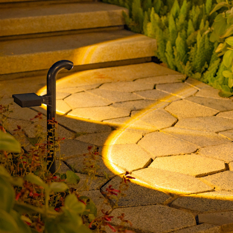 Solar Pathway Stake Lights With Ring Projection LED And High-Efficiency Solar Panel Siopsrl