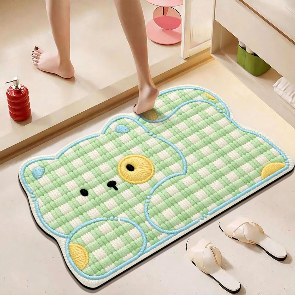 Siopsrl | Cute Plush Bear Bath Mat Siopsrl