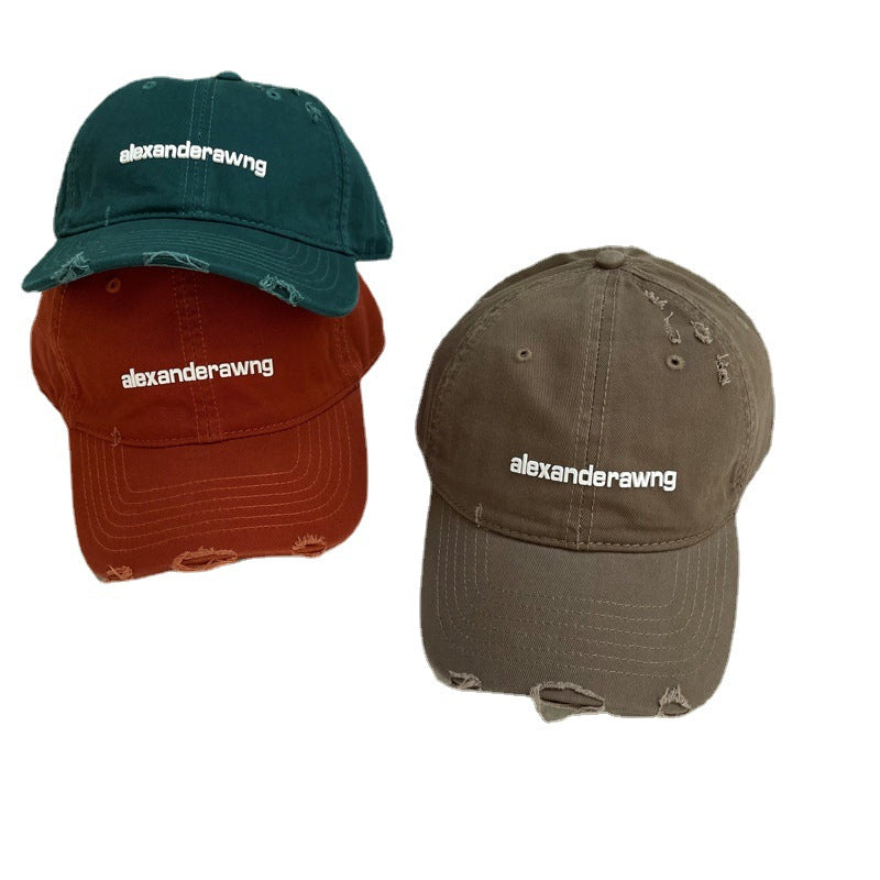 Siopsrl | Unisex Distressed Cotton Baseball Cap Siopsrl