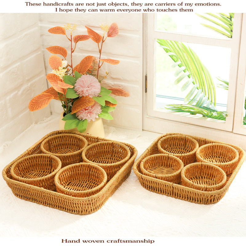 Multi-Function Woven Storage Basket Set Siopsrl