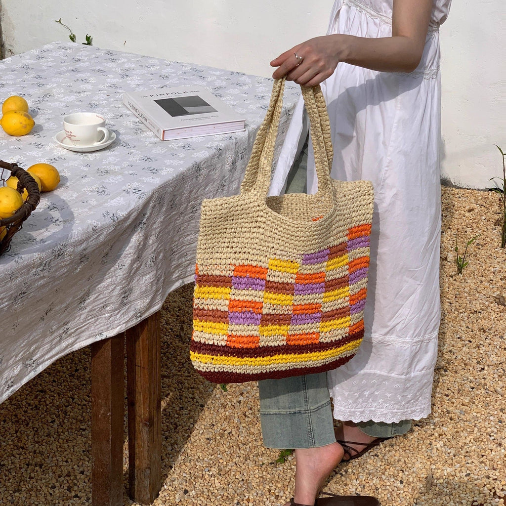 Siopsrl | Hand-knotted summer tote Siopsrl