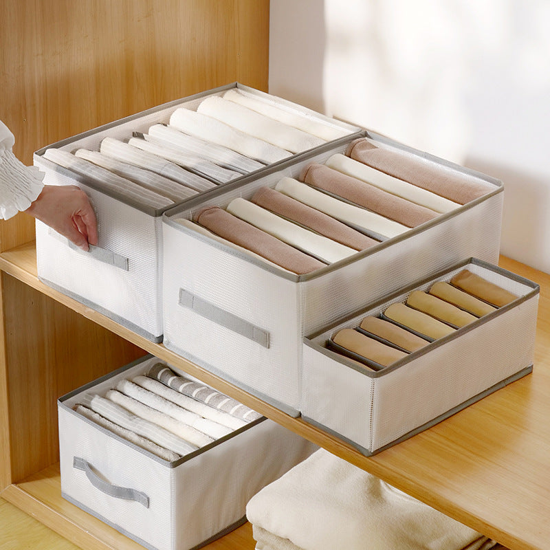 Siopsrl| Foldable Dress Organization Box with Compartments