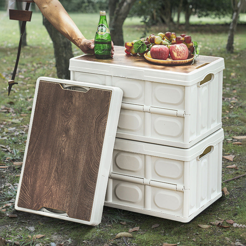 Storage box with wooden surface Siopsrl