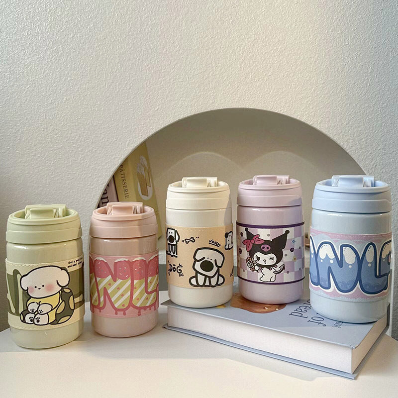 Siopsrl | Women's Insulated Water Bottle with Cute Animal Design Siopsrl