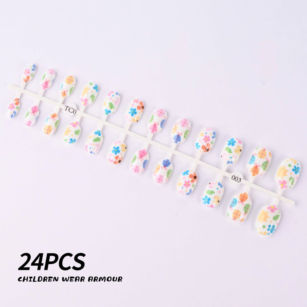 Siopsrl | Children's Fun-Themed Press-On Nail Set Siopsrl