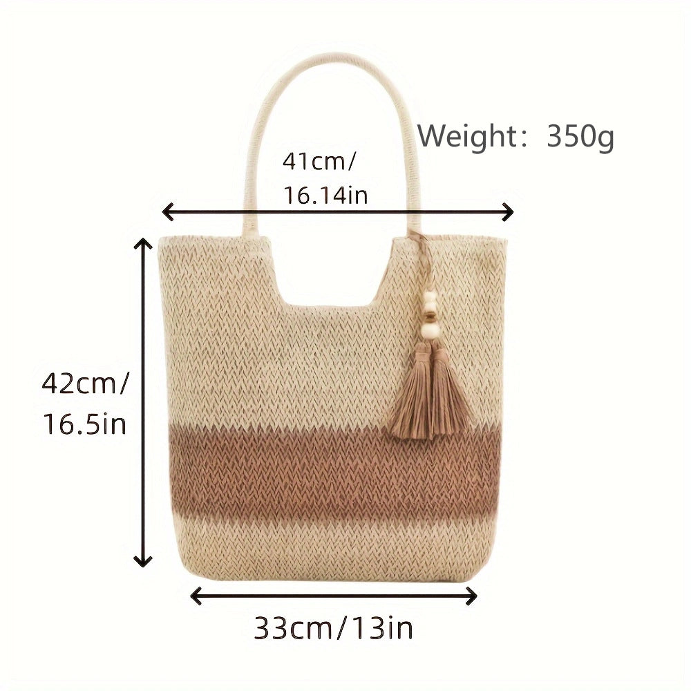 Siopsrl | Handmade Macrame Bag with Decorative Fringes Siopsrl