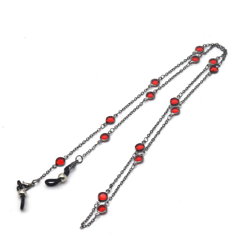 Siopsrl | Stylish Crystal-Accented Eyewear Chain Siopsrl