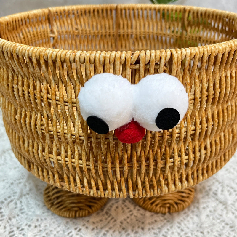 Cute Animal Face Storage Basket Siopsrl