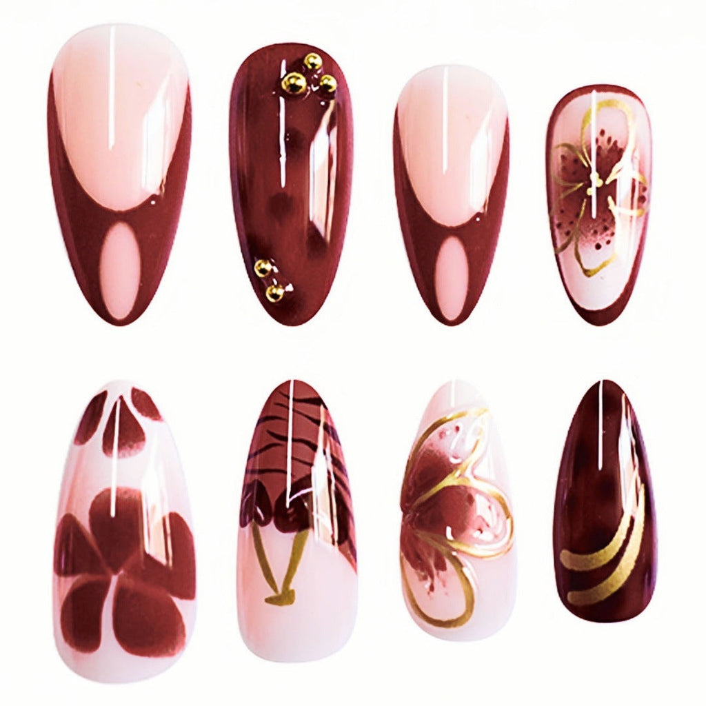 Siopsrl | Artistic Themed Press-On Nail Set Siopsrl Siopsrl | 7879Siopsrl | 3739