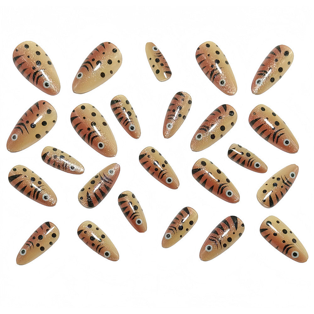 Siopsrl | Artificial nails with fish motif Siopsrl
