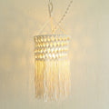Macramé Pendant Light Fixture Siopsrl