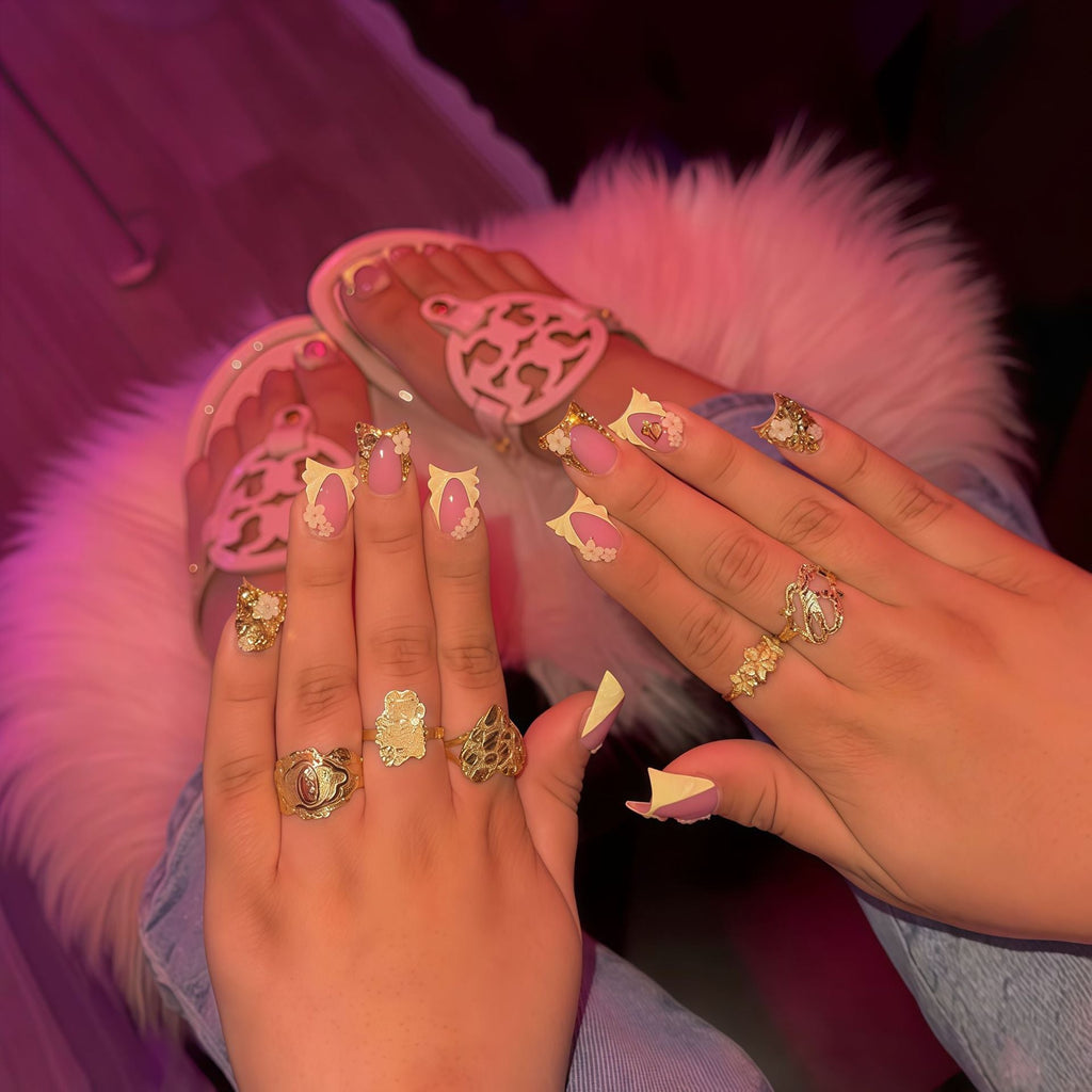 Siopsrl | Luxury Decorative Press-On Nail Set Siopsrl