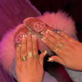 Siopsrl | Luxury Decorative Press-On Nail Set Siopsrl