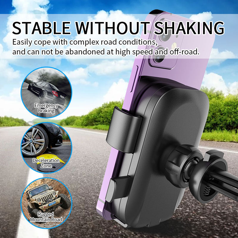 Siopsrl | Unisex wireless smartphone car holder Siopsrl