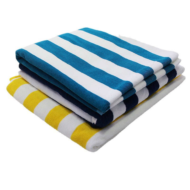 Siopsrl | Beach towel in elegant striped pattern Siopsrl