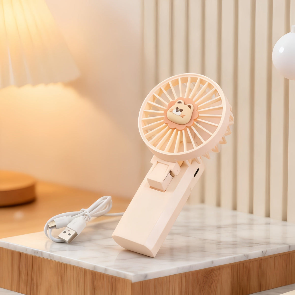 Siopsrl | Unisex Handheld Fan with Cute Animal Design Siopsrl